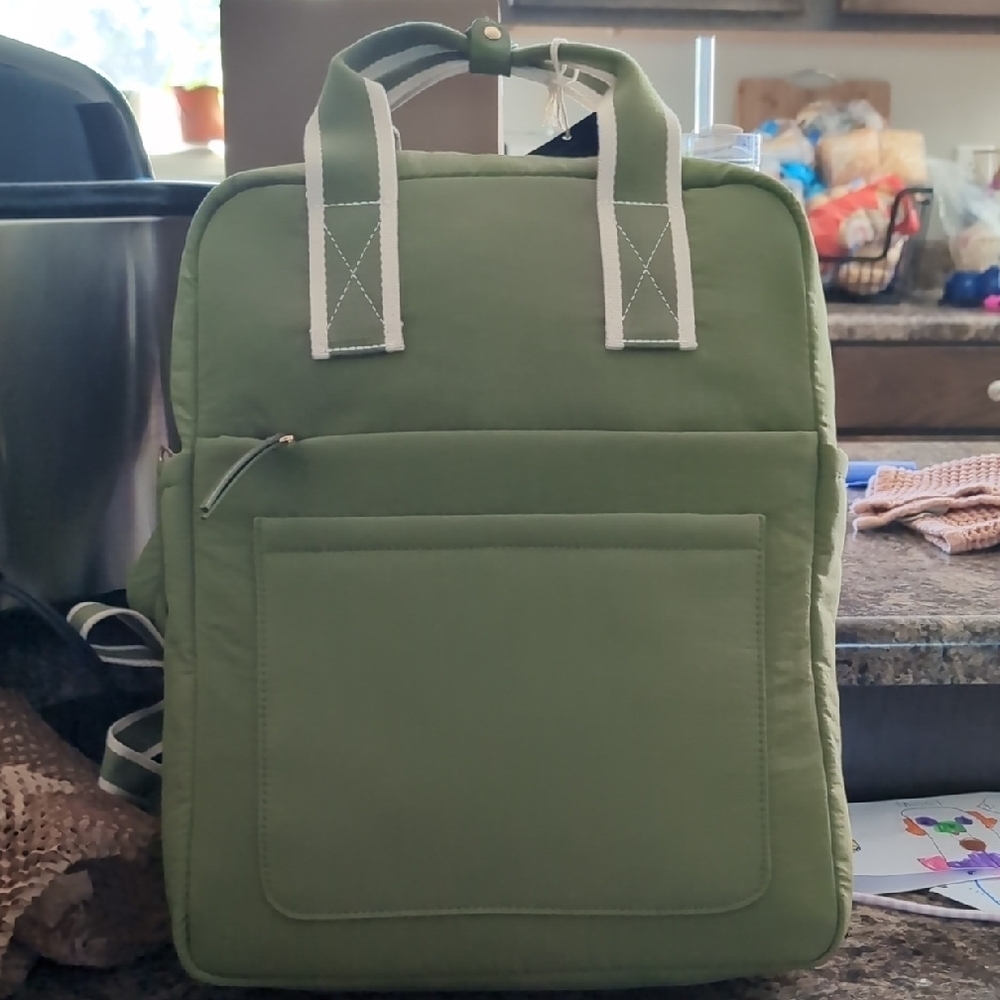 Universal Thread Square Backpack - Green